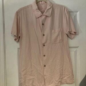 Tommy Bahama 100% silk button shirt